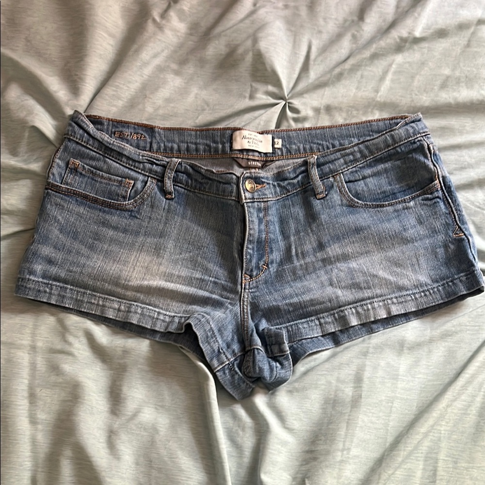 Women's Blue Denim Shorts
